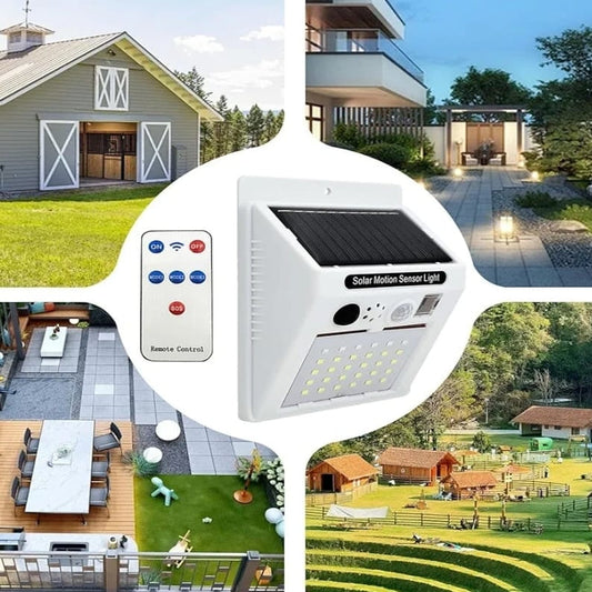Solar Motion Alarm Security Light