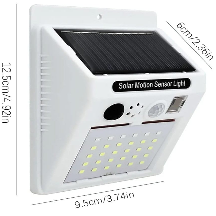 Solar Motion Alarm Security Light