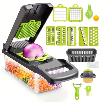 16-in-1 Multifunction Vegetable Chopper