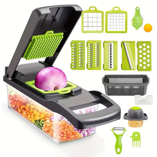 16-in-1 Multifunction Vegetable Chopper