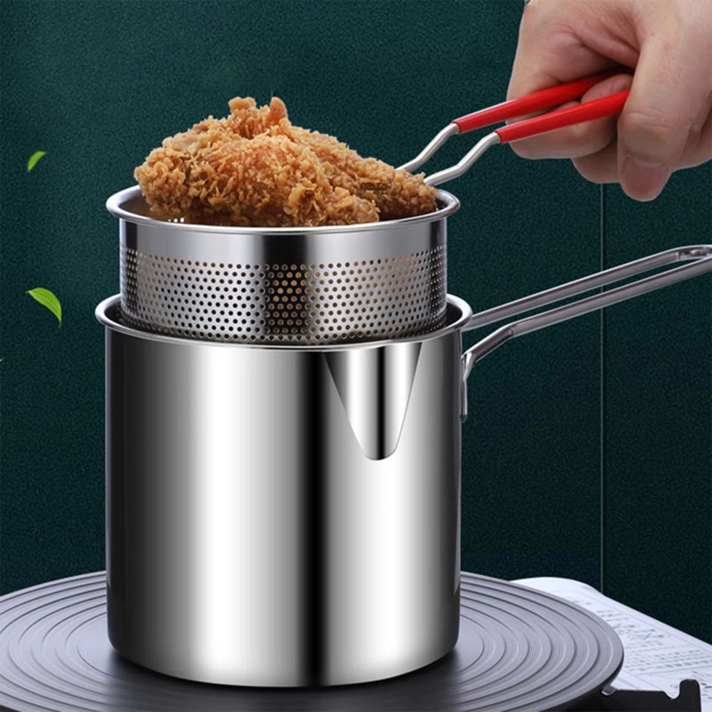 Durable Deep Frying Pot