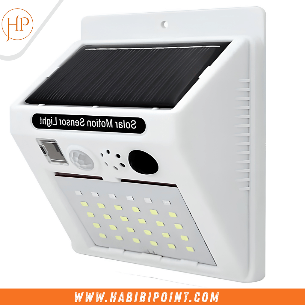 Solar Motion Alarm Security Light