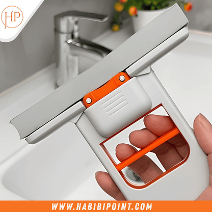Foldable Mini Sponge Mop – Portable Wet & Dry Cleaning Mop