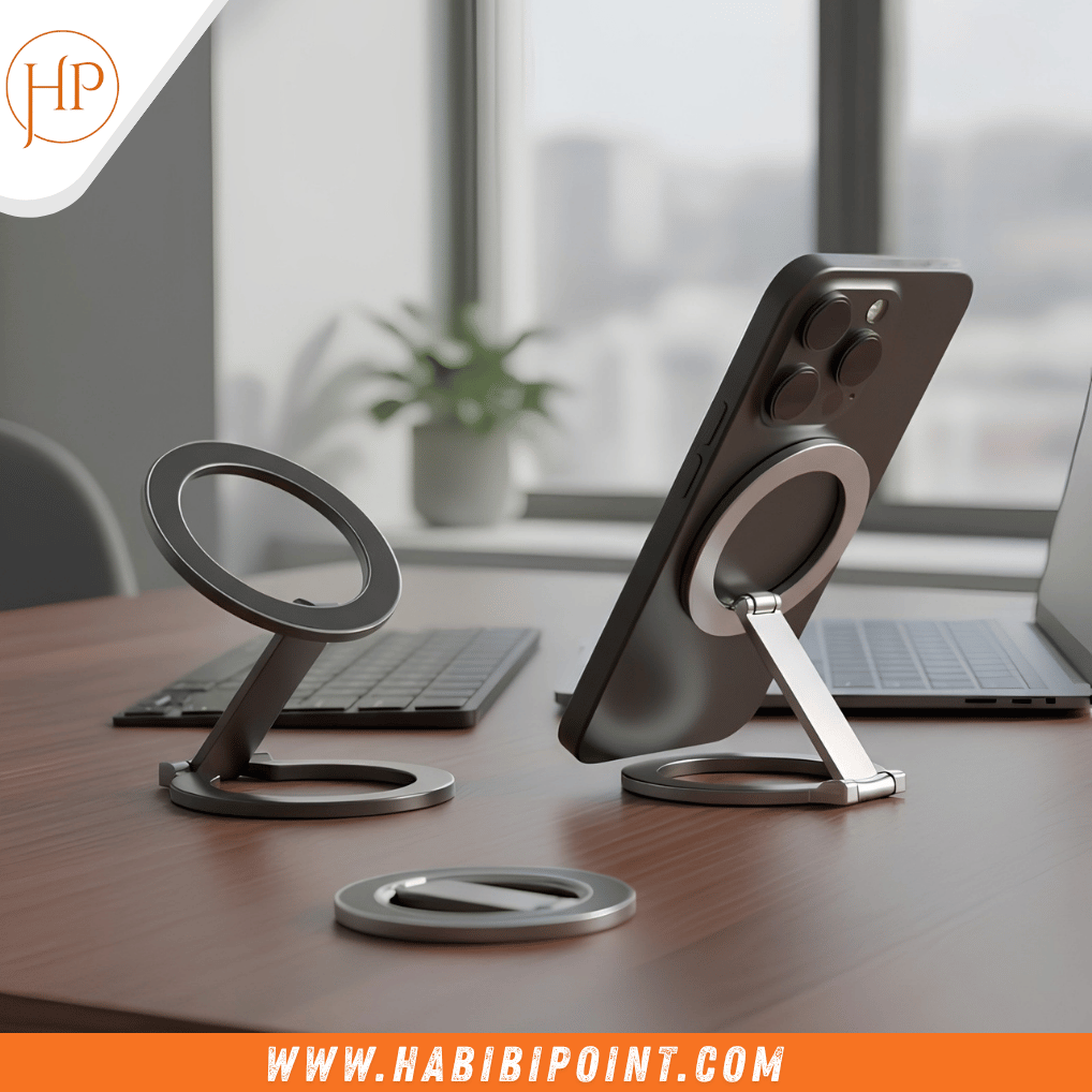 Dual-Sided Magnetic Car Phone Holder