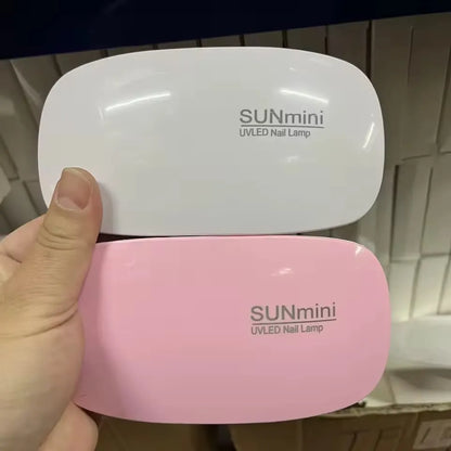 6W UV LED Nail Lamp with Timer – Mini Nail Dryer