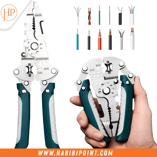 16 in 1 Multi Tool Plier – Durable Compact Iron Tool