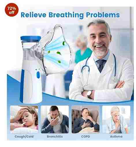 Portable Nebulizer for Kids and Adults