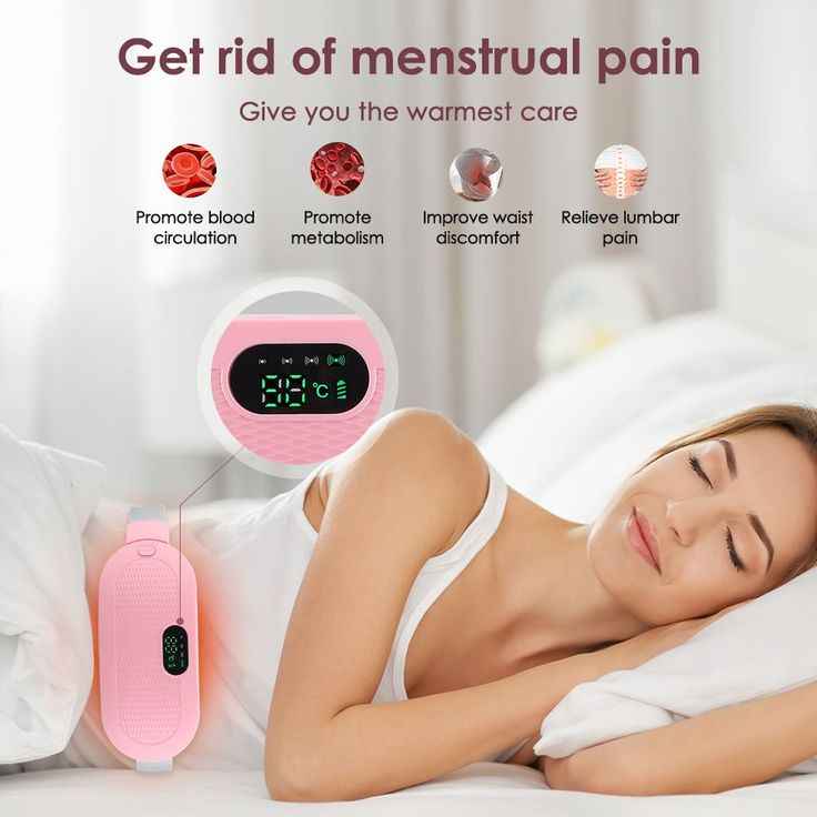 Women Period Pain Relief Heating Belt & Massage Device