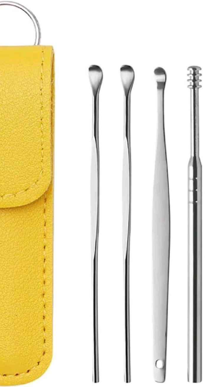 Ear Wax Cleaning Kit, 6 Pcs Ear Pick Tools