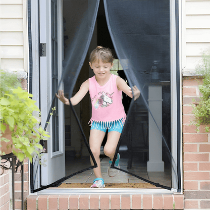 Hands-Free Insect & Mosquito Net Curtain