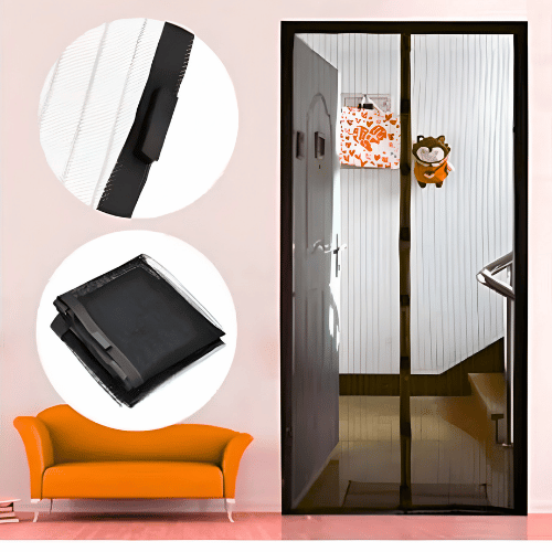 Hands-Free Insect & Mosquito Net Curtain